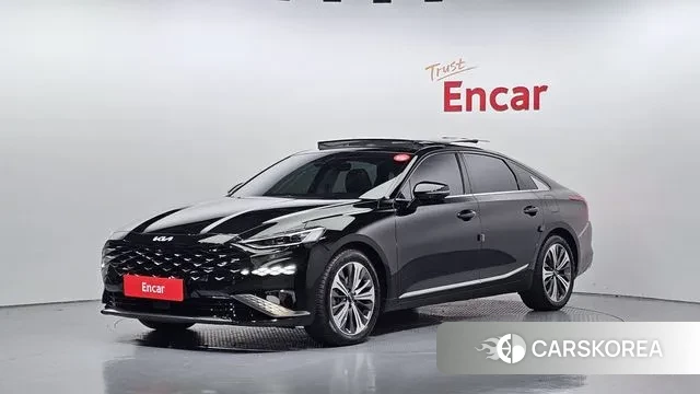 Kia K8 Hybrid 2022 Черный из Кореи