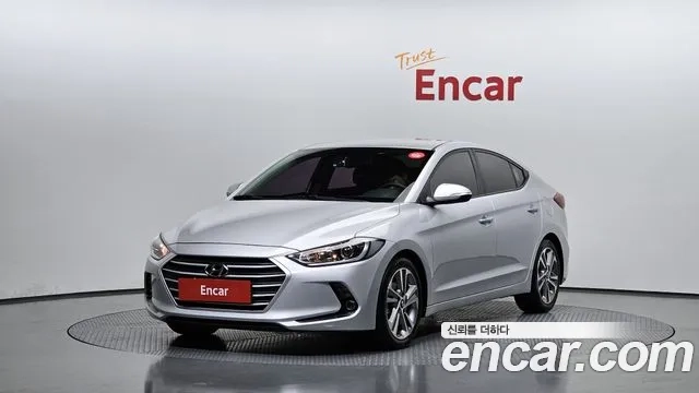 Hyundai Avante AD 2018 Серебряный из Кореи