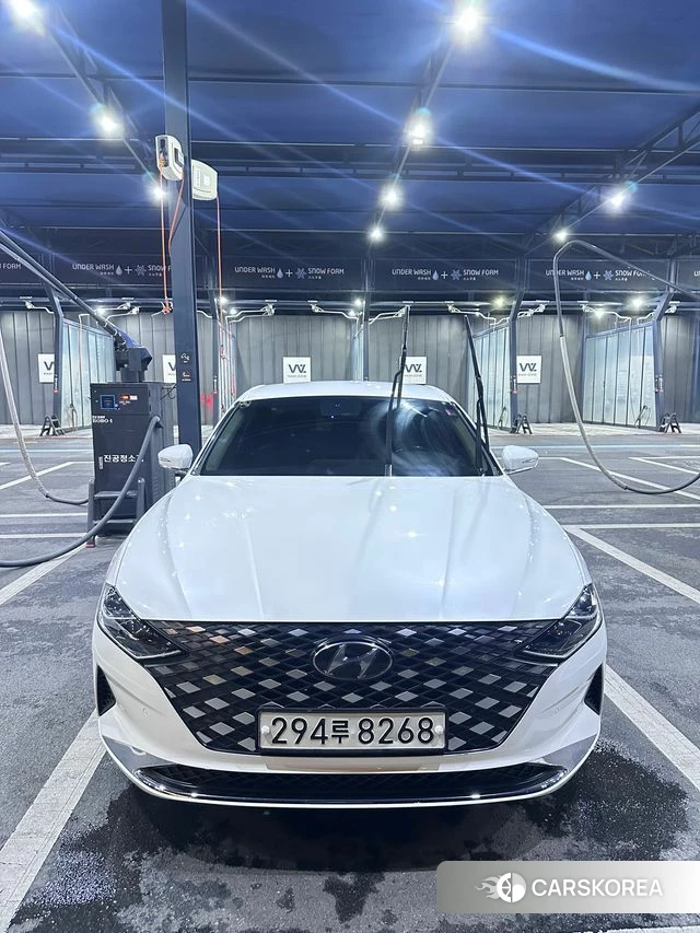 Hyundai The New Grandeur IG 2020 Белый из Кореи