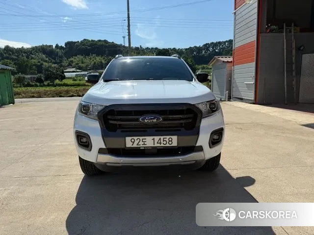 Ford Ranger 3rd Generation 2021 Белый из Кореи