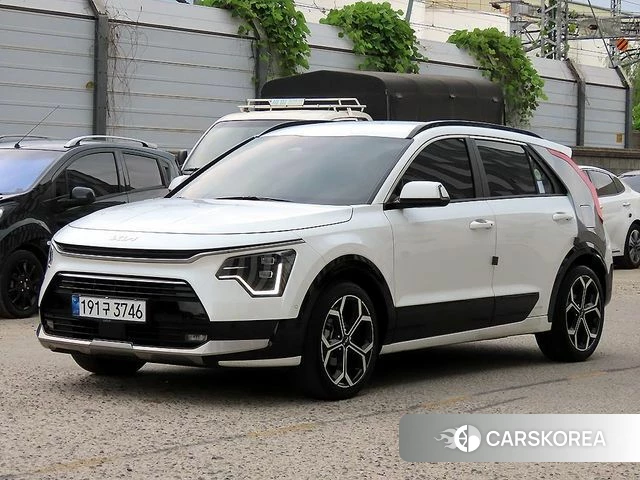 Kia Di Ol Nu Niro 2022 Белый из Кореи
