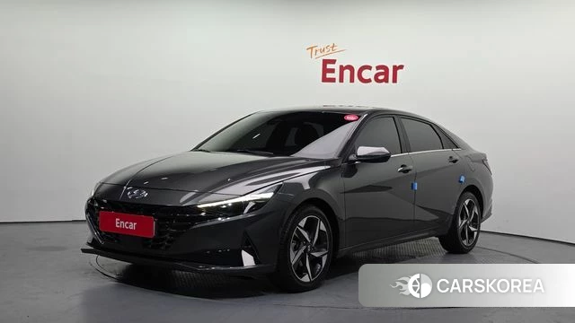Hyundai Avante (CN7) 2021 Серый из Кореи