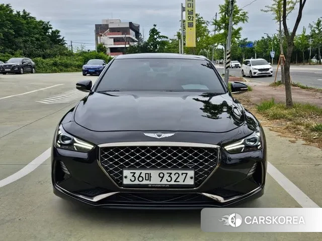 Genesis G70 2018 Черный из Кореи