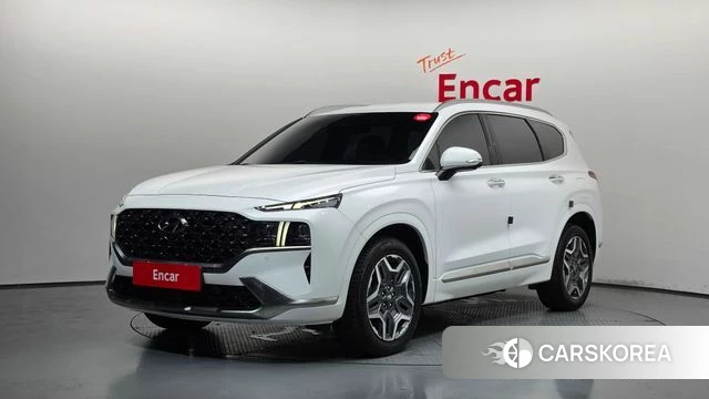 Hyundai The New Santa Fe 2023 Белый из Кореи