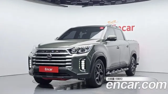 Ssangyong The New Rexton Sports Cannes 2022 Светло-зеленый из Кореи