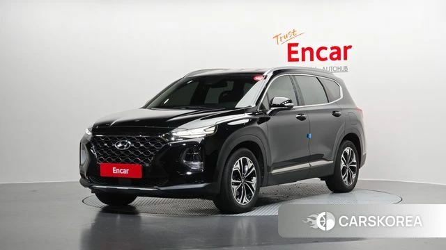 Hyundai Santa Fe TM 2019 Черный из Кореи