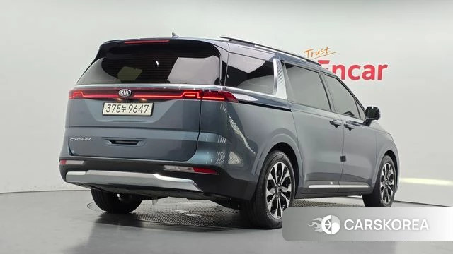 Kia Carnival 4th generation 2021 Синий из Кореи