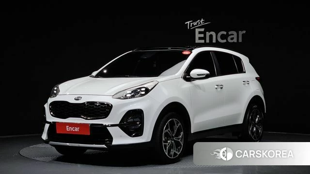 Kia Sportage The Bold 2018 Белый из Кореи