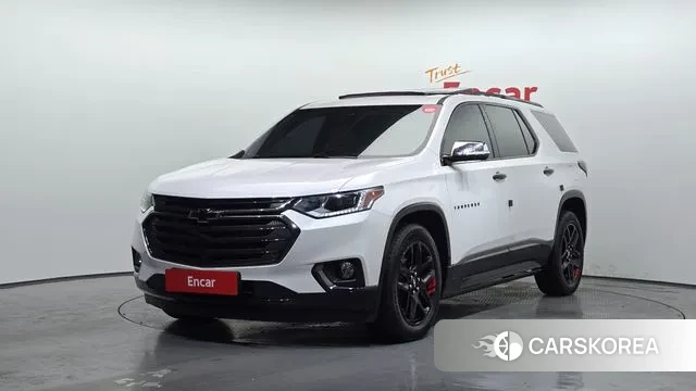Chevrolet (GM Daewoo) Traverse 2020 Белый из Кореи