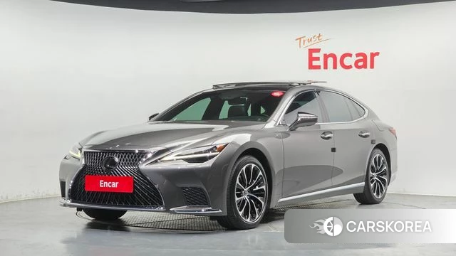 Lexus LS500 5th generation 2021 Серый из Кореи