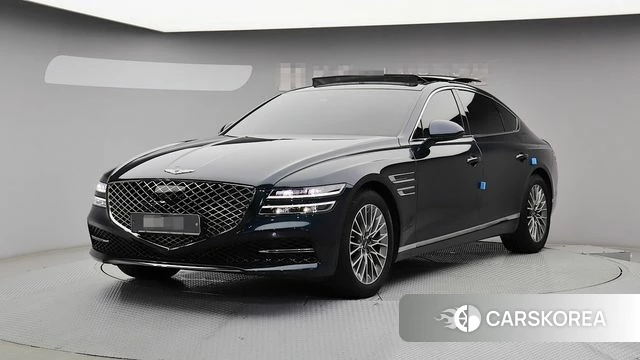 Genesis G80 (RG3) 2021 Темно-зеленый из Кореи