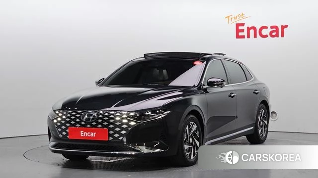 Hyundai The New Grandeur IG Hybrid 2021 Серый из Кореи