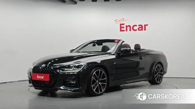 BMW 4 Series (G22) 2024 Черный из Кореи