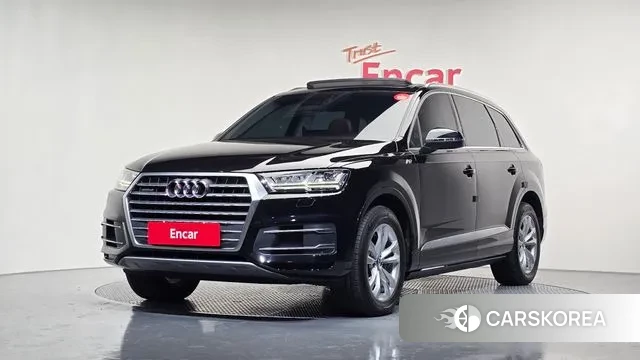 Audi Q7 (4M) 2019 Черный из Кореи
