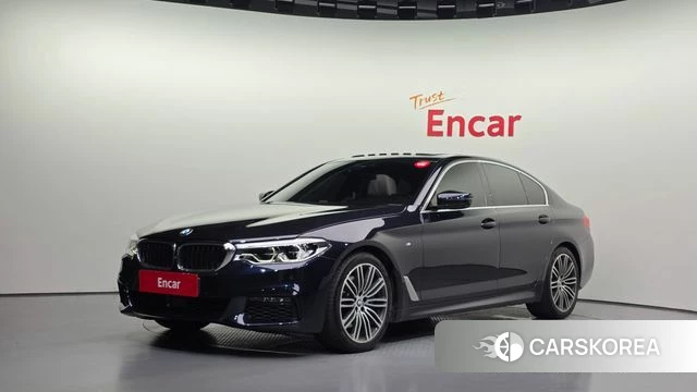 BMW 5 Series (G30) 2019 Черный из Кореи
