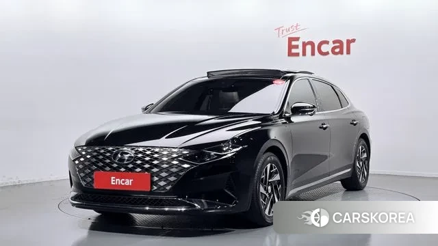 Hyundai The New Grandeur IG Hybrid 2022 Черный из Кореи