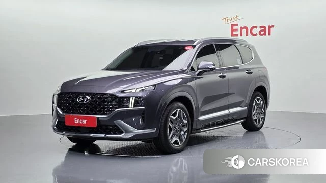 Hyundai The New Santa Fe 2021 Серый из Кореи
