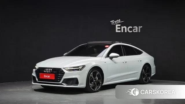 Audi A7 (4K) 2020 Белый из Кореи