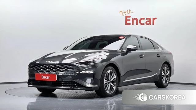 Kia K8 Hybrid 2022 Серый из Кореи