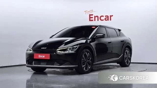 Kia EV6 2021 Черный из Кореи