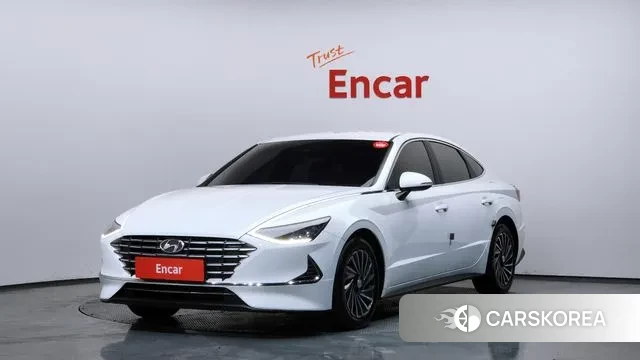 Hyundai Sonata Hybrid (DN8) 2020 Белый из Кореи