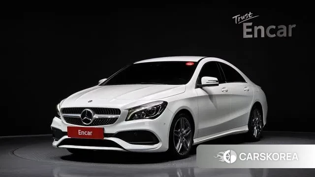 Mercedes-Benz CLA-Class C117 2018 Белый из Кореи