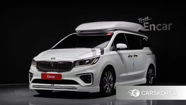 Kia The New Carnival 2020 Белый из Кореи