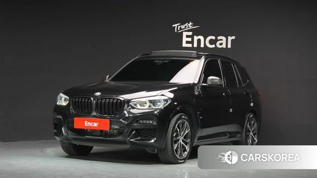 BMW X3 (G01) 2021 Черный из Кореи