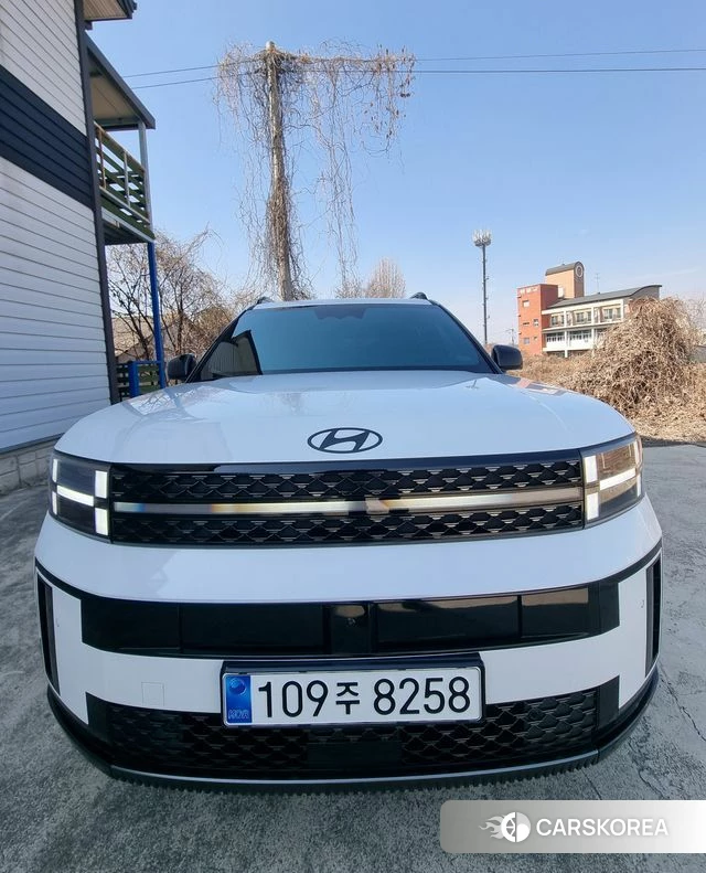 Hyundai Santa Fe (MX5) 2024 Белый из Кореи
