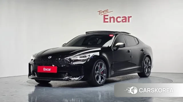 Kia Stinger 2019 Черный из Кореи