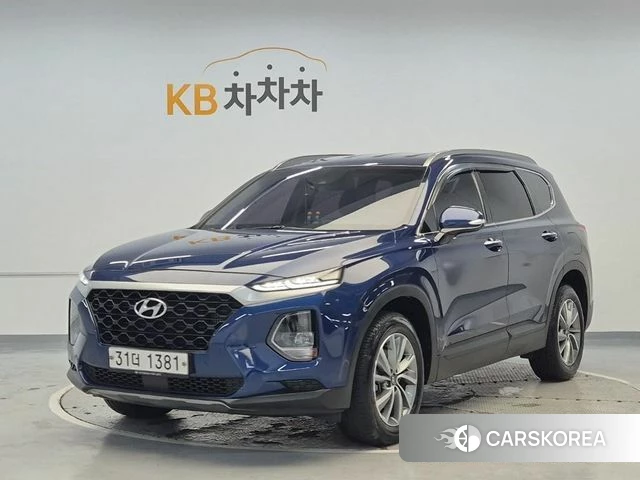 Hyundai Santa Fe TM 2018 Синий из Кореи