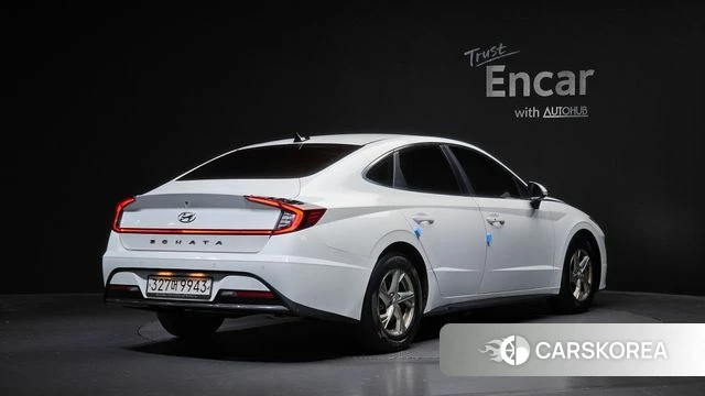 Hyundai Sonata (DN8) 2020 Белый из Кореи