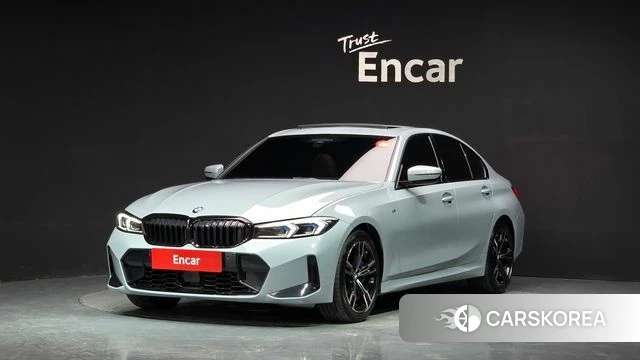 BMW 3 Series (G20) 2023 Светло-серебряный цвет из Кореи