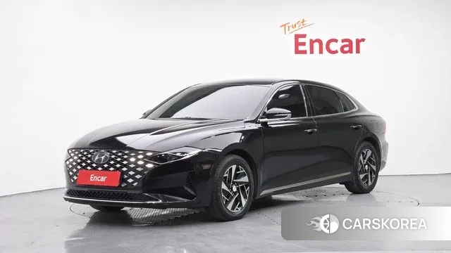 Hyundai The New Grandeur IG Hybrid 2021 Черный из Кореи