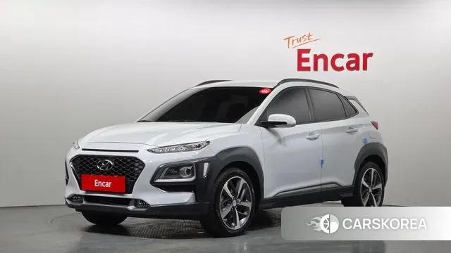 Hyundai Kona 2019 Белый из Кореи