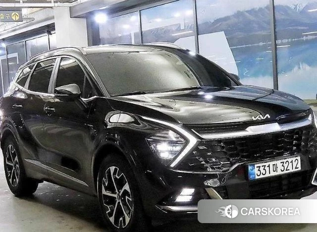 Kia Sportage 5th Generation Hybrid 2021 Черный из Кореи