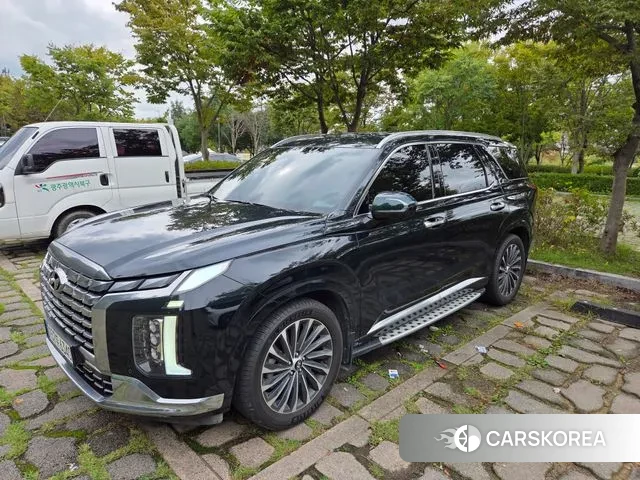 Hyundai The New Palisade 2022 Темно-зеленый из Кореи