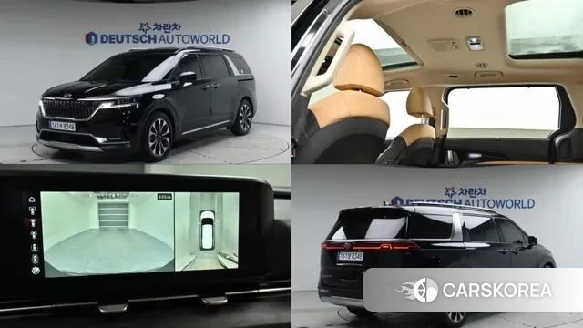 Kia Carnival 4th generation 2021 Черный из Кореи