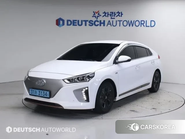 Hyundai Ionic Electric 2018 Белый из Кореи