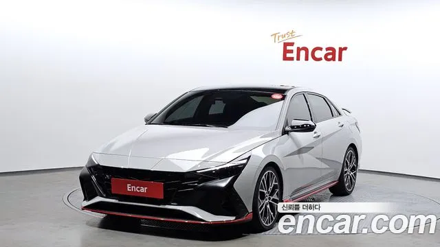 Hyundai Avante (CN7) 2023 Серый из Кореи