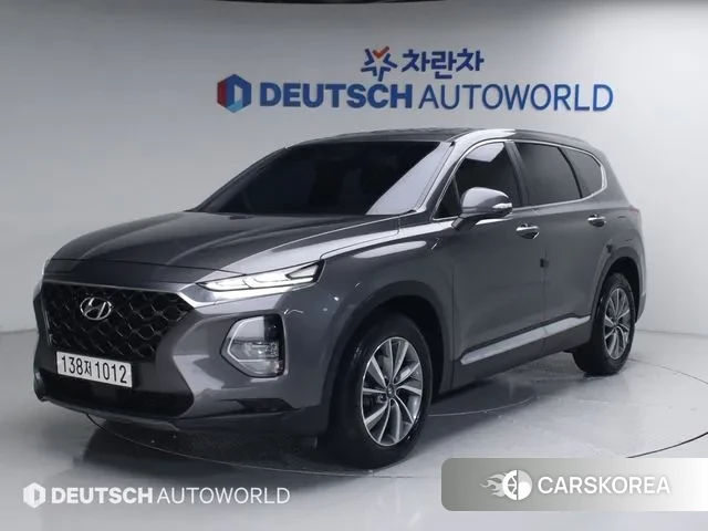 Hyundai Santa Fe TM 2019 Серый из Кореи