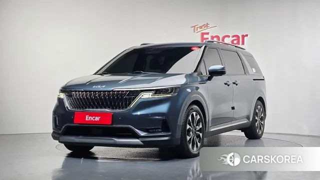 Kia Carnival 4th generation 2021 Синий из Кореи
