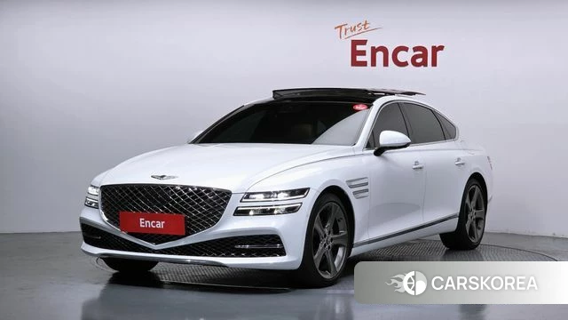 Genesis G80 (RG3) 2021 Белый из Кореи