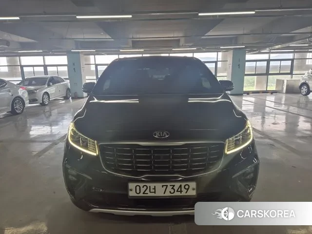 Kia The New Carnival 2019 Серый из Кореи