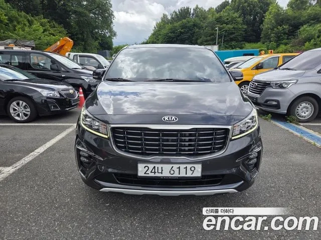 Kia The New Carnival 2018 Серый из Кореи