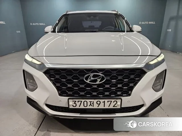 Hyundai Santa Fe TM 2019 Белый из Кореи