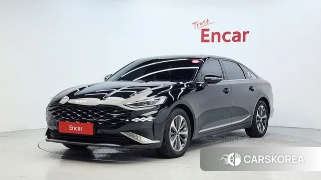Kia K8 Hybrid 2022 Черный из Кореи