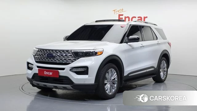 Ford Explorer 6th Generation 2022 Белый из Кореи