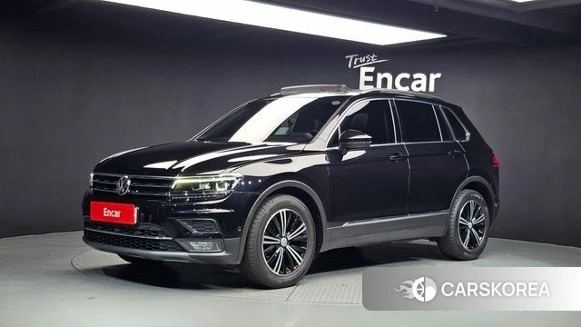 Volkswagen Tiguan second Generation 2019 Черный из Кореи