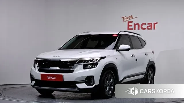 Kia Seltos 2022 Белый из Кореи